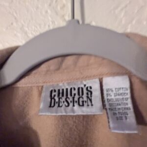 Chico Design Tan Women's Jacket Size 3 Extra Large